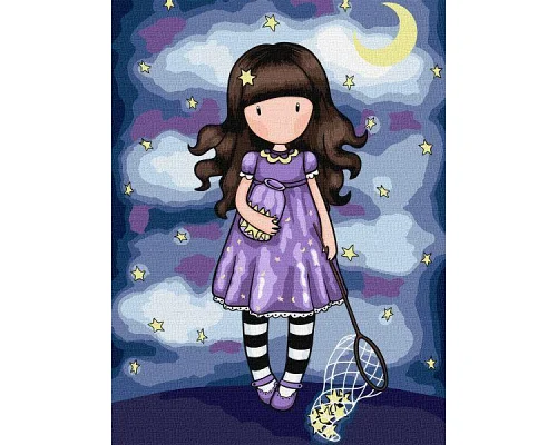 Картина за номерами Catch A Falling Star Santoro Gorjuss Collection 30х40 Ідейка (KHO8680)