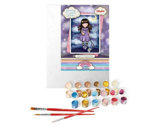 Картина за номерами Catch A Falling Star Santoro Gorjuss Collection 30х40 Ідейка (KHO8680)