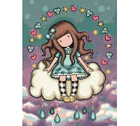 Картина за номерами April's Showers Santoro Gorjuss Collection 30х40 Ідейка (KHO8672)