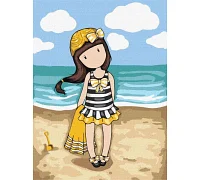 Картина за номерами Beach Belle Santoro Gorjuss Collection 30х40 Ідейка (KHO8677)