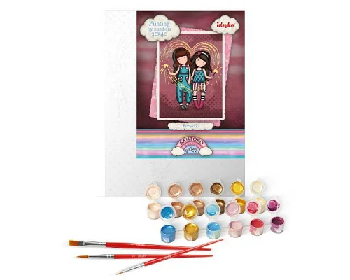 Картина за номерами Fireworks Santoro Gorjuss Collection 30х40 Ідейка (KHO8681)
