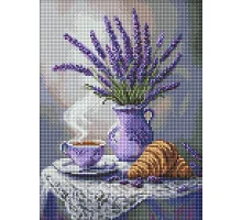 Алмазная мозаика Лавандовый натюрморт art_selena_ua 30х40 Идейка (AMO8208)