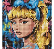 Алмазна мозаїка Сучасна Попелюшка art_selena_ua 40х40 Ідейка (AMO8312)