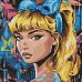 Алмазна мозаїка Сучасна Попелюшка art_selena_ua 40х40 Ідейка (AMO8312)