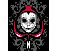Картина за номерами Ominous Mask SANTI Wednesday LED підсвітка 40х50 см (955078)