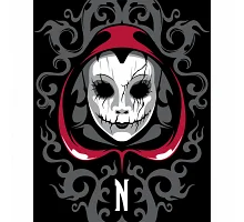 Картина за номерами Ominous Mask SANTI Wednesday LED підсвітка 40х50 см (955078)
