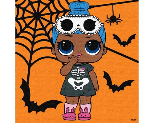 Картина за номерами L.O.L. Surprise! Sleepy Bones 25х25 Ідейка (KHO1332)