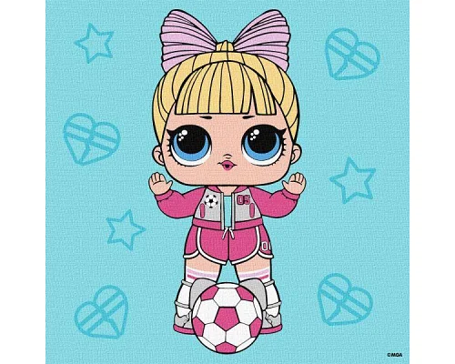 Картина за номерами L.O.L Surprise! Game on. Suite Princess 25х25 Ідейка (KHO1319)