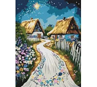 Картина за номерами Хатина 30х40 Ідейка (KHO5161)