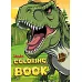 Книжка-раскраска со стикерами Мир хищных динозавров 21x29 Идейка (CB25)