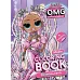 Книжка-розмальовка зі стікерами OMG 21x29 Ідейка (LCB31)