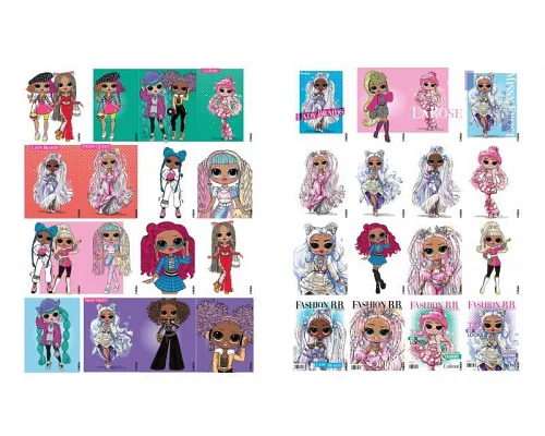 Книжка-розмальовка зі стікерами Fashion Show Missy Frost 21x29 Ідейка (LCB3)