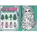 Книжка-розмальовка зі стікерами Fashion Show Missy Frost 21x29 Ідейка (LCB3)