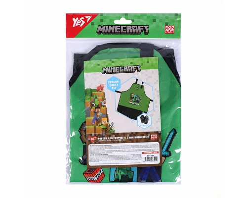 Фартух для творчості YES з нарукавниками Minecraft (743308)
