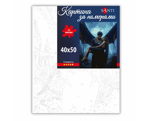 Картина за номерами Двір шипів і троянд Фейра Арчерон ДШіТ 40x50 см SANTI (955060)