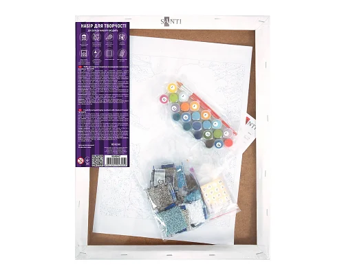 Картина за номерами з алмазною мозаїкою SANTI Wednesday Gothic duo 40х50 см (954993)