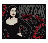 Алмазная мозаика ТМ SANTI Wednesday Mysterious Morticia 40х50 см на подрамнике (955114)