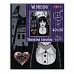 Алмазна мозаїка SANTI Wednesday Secrets of Nevermore 40х50 см на підрамнику (955322)