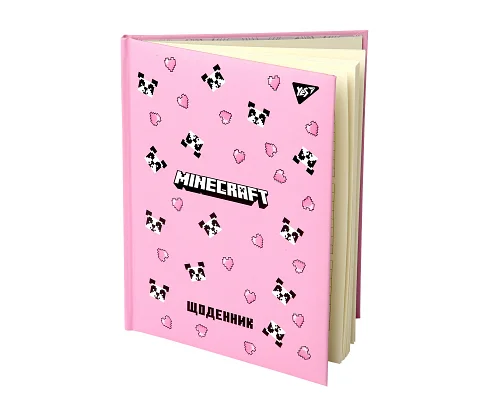 Щоденник шкільний YES твердий Minecraft Spring А5 40 аркушів (911658)
