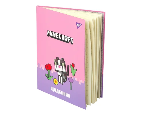 Щоденник шкільний YES інтегральний Minecraft Spring А5 40 аркушів (911659)