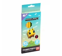Олівці кольорові Yes 12/24 кольори Minecraft Spring (290775)