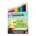 Олівці кольорові Yes 24 кольори Minecraft Spring (290776)