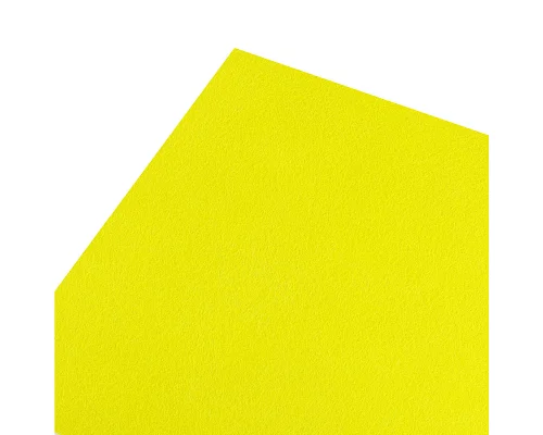 Набір Фетр SANTI м'який неоново-жовтий 21*30см 10 аркушів (743347)