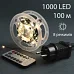 Електрогірлянда Yes! Fun Нитка 50 м, 500 LED тепло-біла, вулична, 8 функцій, пульт. (975129)