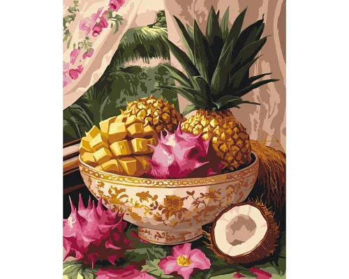 Картина за номерами Тропічні дари 40x50 см Art Craft (12058-AC)
