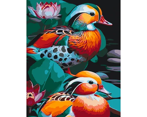 Картина за номерами Качки мандаринки 40х50 см Art Craft (11717-AC)