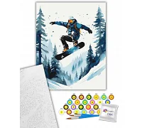Картина за номерами Сніжний екстрім 40х50 см Art Craft (10160-AC)
