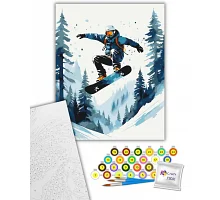Картина за номерами Сніжний екстрім 40х50 см Art Craft (10160-AC)