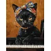 Картина за номерами Незвична киця art_selena_ua 30х40 Ідейка (KHO6766)