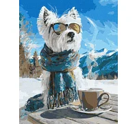 Картина за номерами Зимова перерва art_selena_ua 40х50 Ідейка (KHO6849)