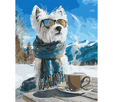 Картина за номерами Зимова перерва art_selena_ua 40х50 Ідейка (KHO6849)