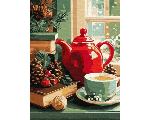 Картина за номерами Затишний натюрморт art_selena_ua 30х40 Ідейка (KHO5749)