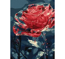 Картина за номерами Кришталева квітка art_selena_ua 30х40 Ідейка (KHO3285)
