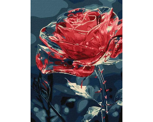 Картина за номерами Кришталева квітка art_selena_ua 30х40 Ідейка (KHO3285)
