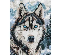Картина за номерами Очі півночі art_selena_ua 30х40 Ідейка (KHO6842)
