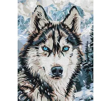 Картина по номерам Глаза полуночи art_selena_ua 30х40 Идейка (KHO6842)