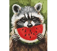 Алмазна мозаїка Соковитий кавун art_selena_ua 30х40 Ідейка (AMO8273)