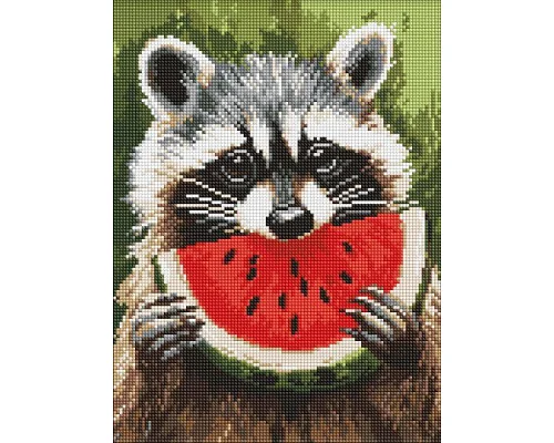 Алмазна мозаїка Соковитий кавун art_selena_ua 30х40 Ідейка (AMO8273)