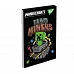 Блокнот Yes А7 Minecraft Black 48 аркушів клітинка (152109)