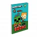 Блокнот Yes А7 Minecraft 48 аркушів клітинка (152110)