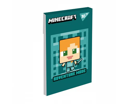 Блокнот Yes А7 Minecraft 48 аркушів клітинка (152110)