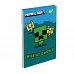Блокнот Yes А7 Minecraft 48 аркушів клітинка (152110)