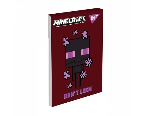 Блокнот Yes А7 Minecraft 48 аркушів клітинка (152110)