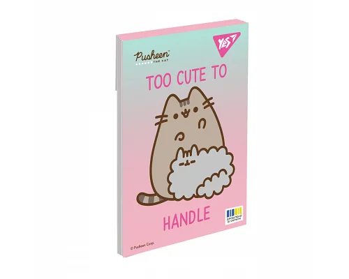 Блокнот Yes А7 Pusheen 48 аркушів клітинка (152111)