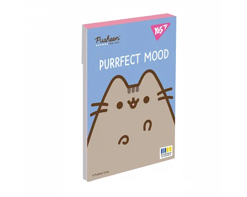 Блокнот Yes А7 Pusheen 48 аркушів клітинка (152111)