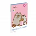 Блокнот Yes А7 Pusheen 48 аркушів клітинка (152111)